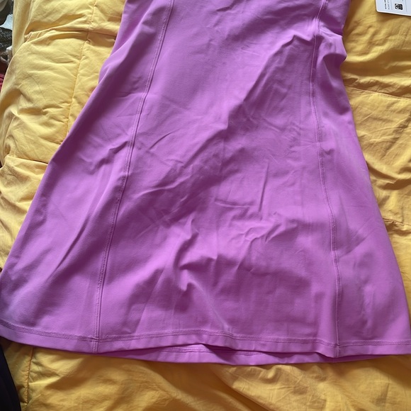 NWT Athleta Pink/Purple Exercise Dress - Picture 5 of 5